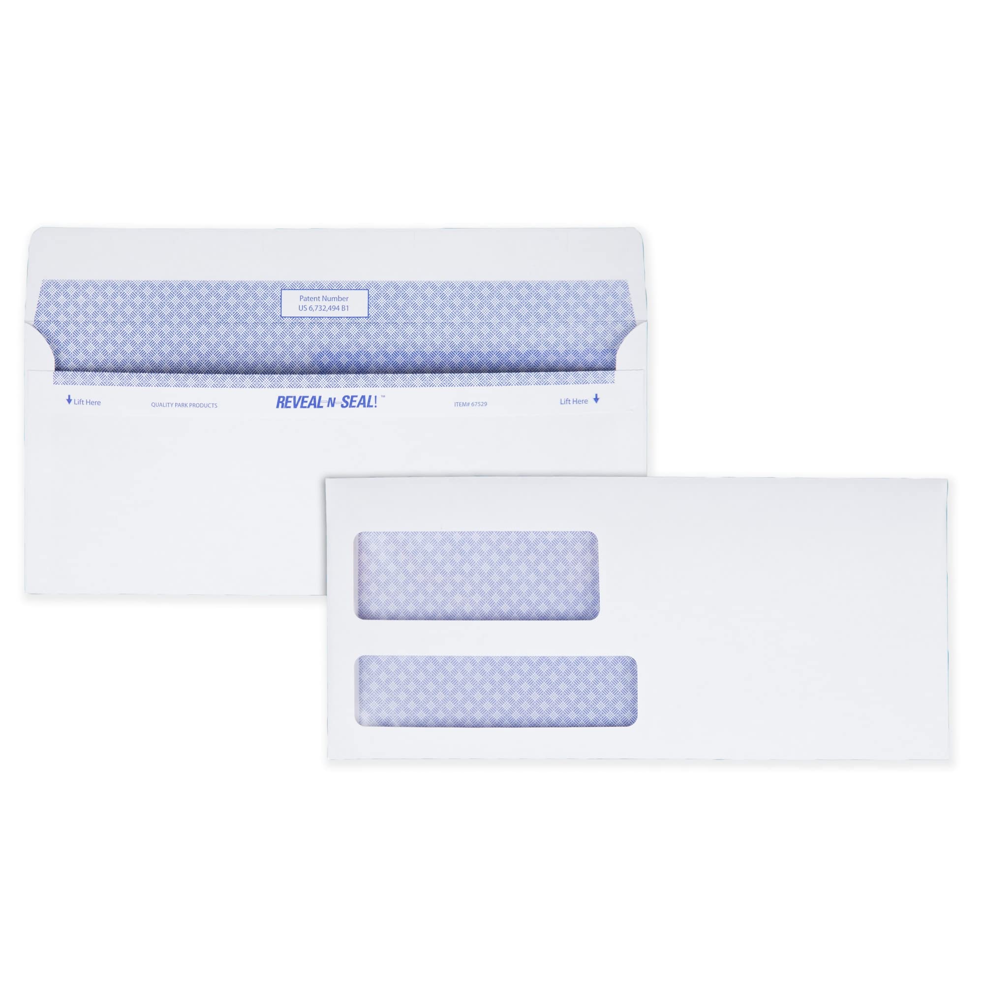 Amazon.com : Quality Park #9 Security Envelopes, Double Window